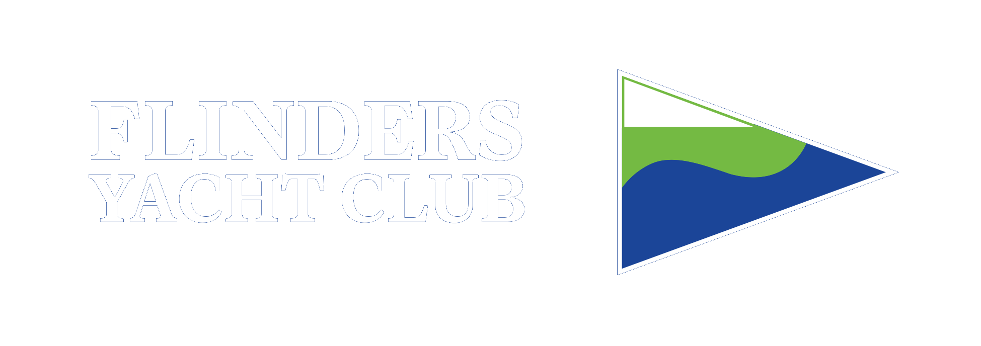 FLINDER YC blue rectangle